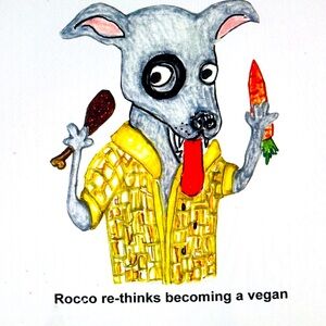 Original Dog Art Poster